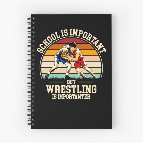 Item preview,  School Is Important But Wrestling Is Importanter designed and sold by DavidGibbs32.