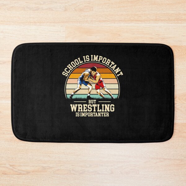 Item preview,  School Is Important But Wrestling Is Importanter designed and sold by DavidGibbs32.