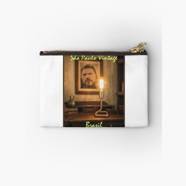 Item preview, Vintage Copper Pipe Desk Lamp with Sepia Portrait designed and sold by Sampa In Focus.