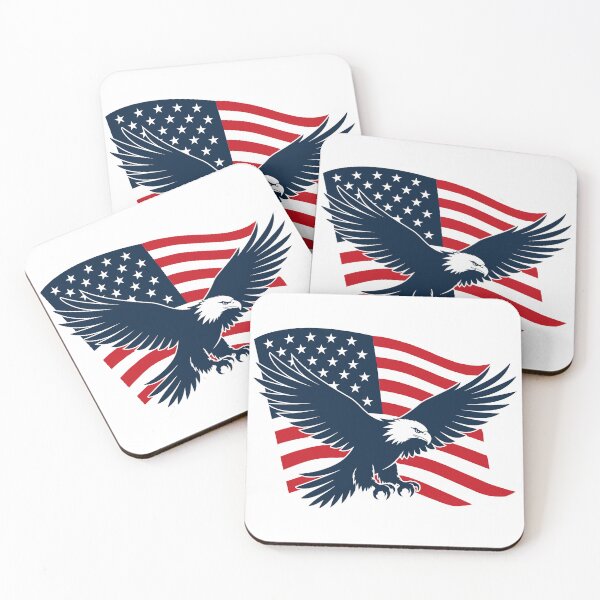 Item preview, American Flag Eagle | Bold Patriotic USA  designed and sold by Marshallamoakohene.