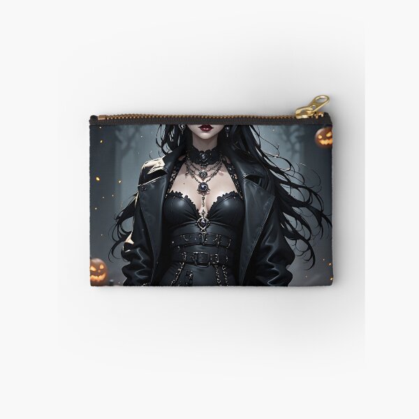 Item preview, Hot Halloween Anime Girl Goth Mommy Waifu Woman designed and sold by Your New Fixation.