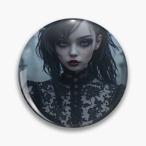 Item preview, Hot Halloween Anime Girl Goth Mommy Waifu Woman designed and sold by Your New Fixation.
