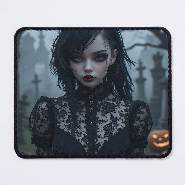 Item preview, Hot Halloween Anime Girl Goth Mommy Waifu Woman designed and sold by Your New Fixation.