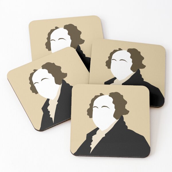 Item preview, Minimalist John Adams Portrait designed and sold by alvaromontoro.
