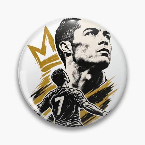 Item preview, CR Ronaldo Footballer Soccer Player Illustration Design designed and sold by Fernando Cibils Ferrer.