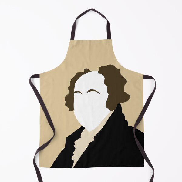 Item preview, Minimalist John Adams Portrait designed and sold by alvaromontoro.
