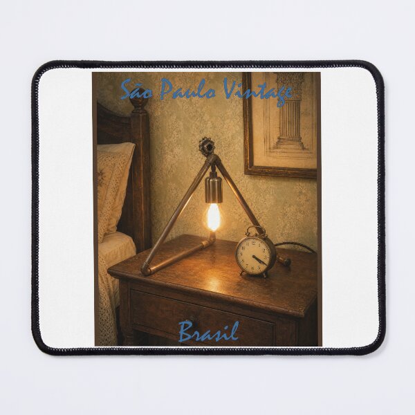 Item preview, Triangular Arm Copper Lamp with Vintage Clocks – Retro Time Decor designed and sold by Sampa In Focus.