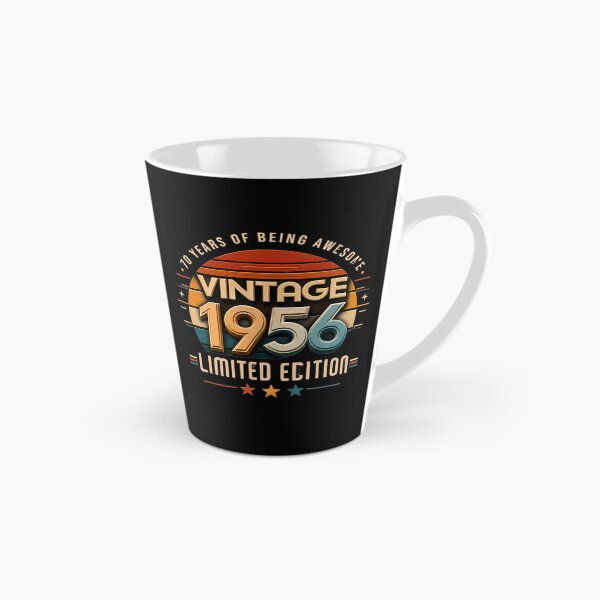 Item preview, Vintage 1956, 70th Birthday- 70 Years Of Being Awesome Retro Sunset Gift designed and sold by FernaRoje.