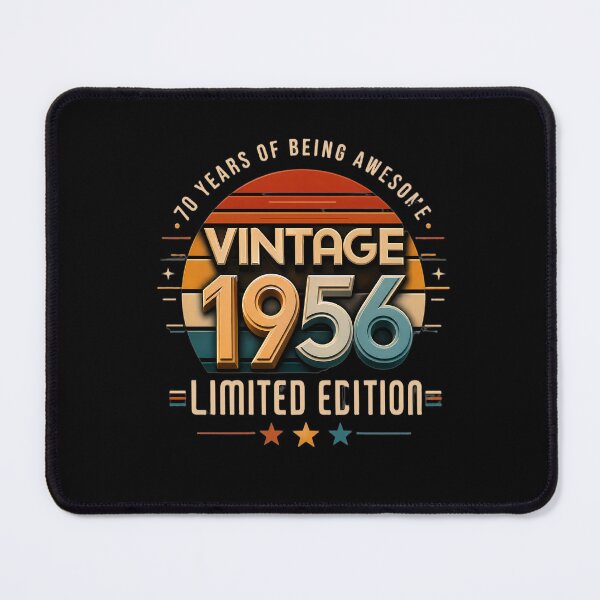 Item preview, Vintage 1956, 70th Birthday- 70 Years Of Being Awesome Retro Sunset Gift designed and sold by FernaRoje.