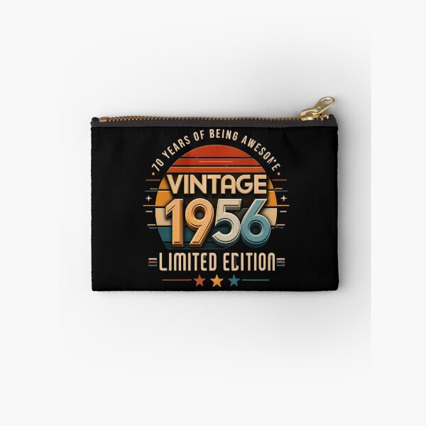 Item preview, Vintage 1956, 70th Birthday- 70 Years Of Being Awesome Retro Sunset Gift designed and sold by FernaRoje.