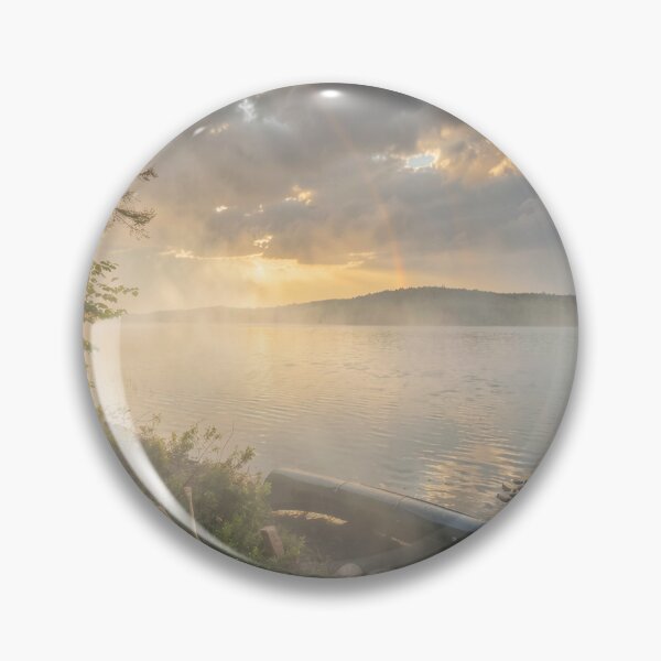 Item preview, Dreamy Canoe Beneath a Rainbow designed and sold by DANIEGIRL817.