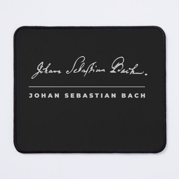 Item preview, Johann Sebastian Bach signature t-shirt designed and sold by CMYKStudio.