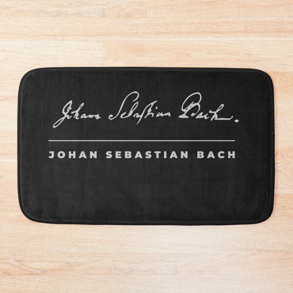 Item preview, Johann Sebastian Bach signature t-shirt designed and sold by CMYKStudio.