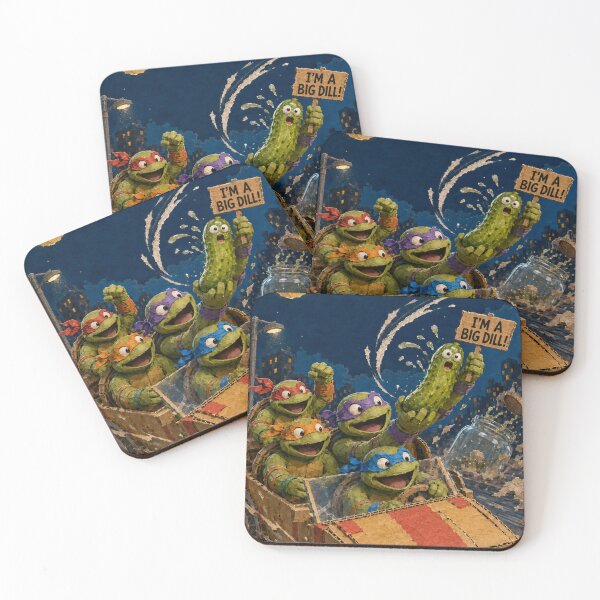 Item preview, The Last Pickle Turtle Rescue – Whimsical Fantasy Vehicle Art 2 designed and sold by Mirgonhood.