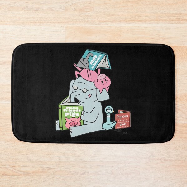 Item preview, Reading Friends Elephant Piggy Pigeon Art designed and sold by SERHIPLET.