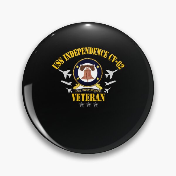 Item preview, USS Independence CV-62 Veteran Naval Aviation Emblem Patriotic Design designed and sold by Osstaramilua.