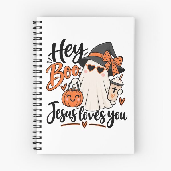 Item preview, Hey Boo, Jesus Loves You designed and sold by gidel-sales.