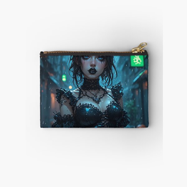 Item preview, Hot Halloween Anime Girl Goth Mommy Waifu Woman designed and sold by Your New Fixation.
