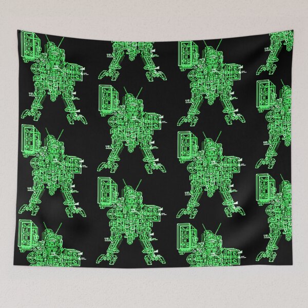Item preview,  Metal Gear D Schematic designed and sold by DavidGibbs32.