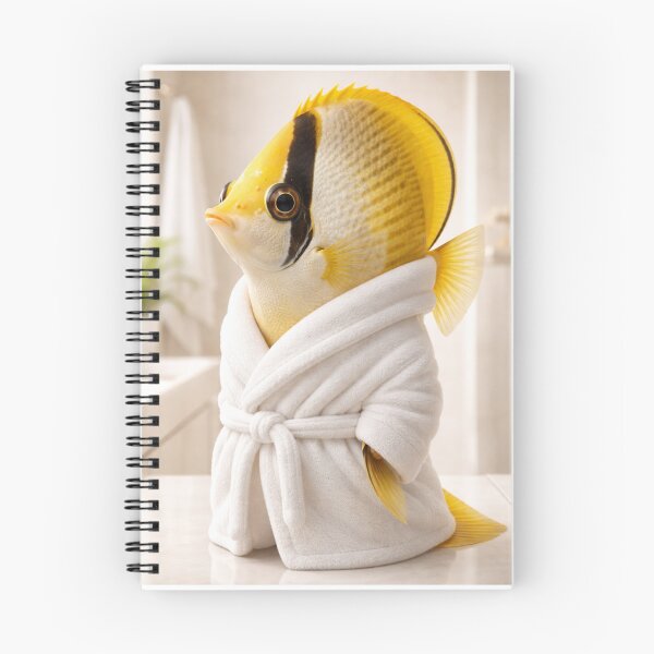 Item preview, Butterflyfish Bathrobe designed and sold by Sillytoe.