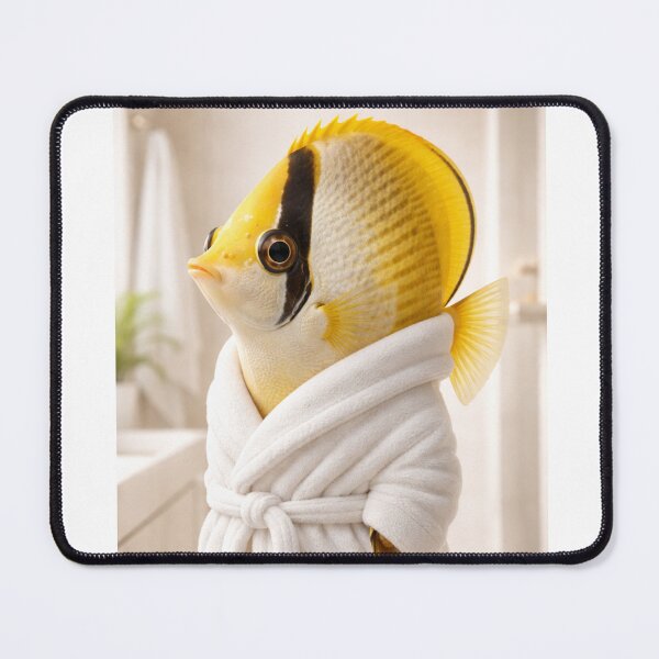 Item preview, Butterflyfish Bathrobe designed and sold by Sillytoe.