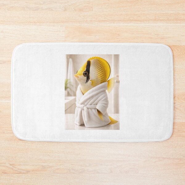 Item preview, Butterflyfish Bathrobe designed and sold by Sillytoe.