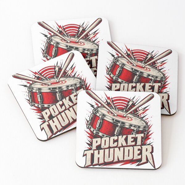 Item preview, Pocket Thunder Drummer Graphic designed and sold by S06PMarketing.