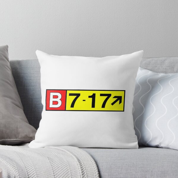 Item preview, B717 Jetliner Authentic Airport Sign - Aviation Graphic Art designed and sold by Magazine Combate.