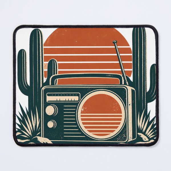 Item preview, Desert Frequency Radio Music Emblem designed and sold by S06PMarketing.