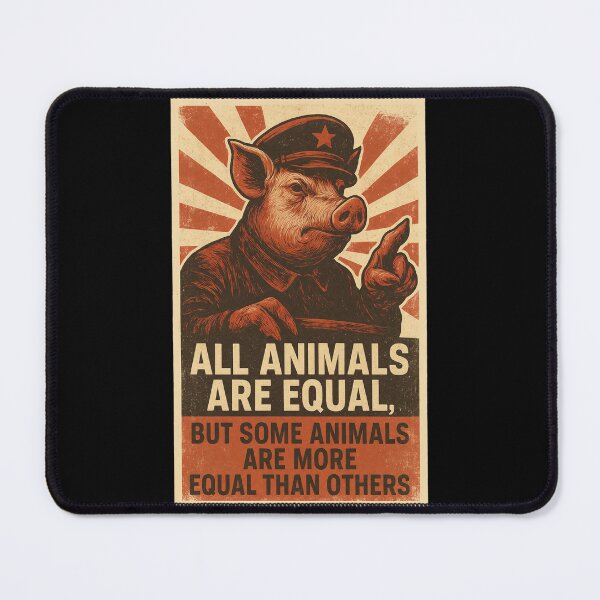 Item preview, Pig Propaganda Poster Quote  designed and sold by SERHIPLET.