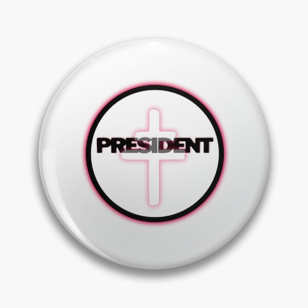 Item preview, President Band Patriarchal Cross Double Bar Cross Logo designed and sold by ImogenDavisArt.