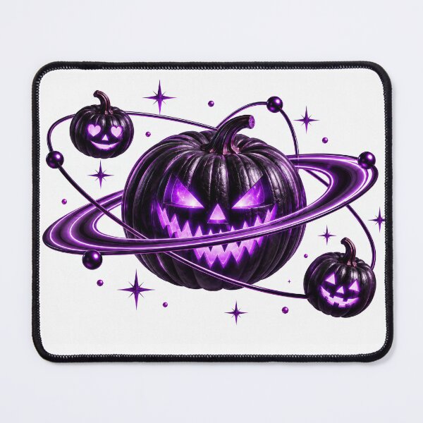 Item preview, Neon Pumpkin Orbit designed and sold by DansCreations42.