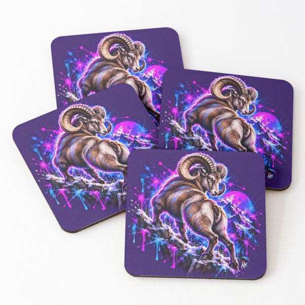 Item preview, Bighorn Sheep with Massive Curved Horns designed and sold by srangiem-cc.