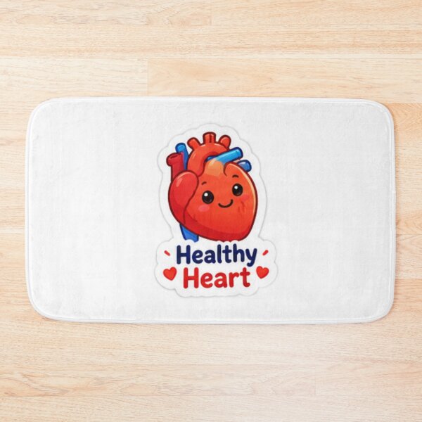 Item preview, Cute Healthy Heart Educational Sticker designed and sold by LearnFunStore.