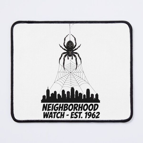 Item preview, Neighborhood Watch Spider designed and sold by GeeklyShirts.