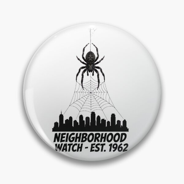 Item preview, Neighborhood Watch Spider designed and sold by GeeklyShirts.