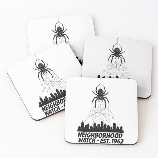 Item preview, Neighborhood Watch Spider designed and sold by GeeklyShirts.