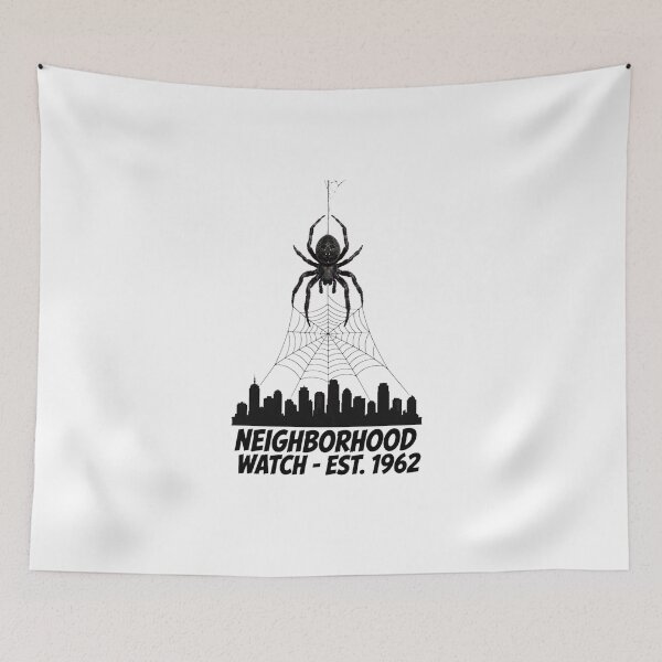 Item preview, Neighborhood Watch Spider designed and sold by GeeklyShirts.