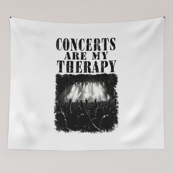 Item preview, Concert Therapy Crowd Graphic Tee designed and sold by TishMiryah.