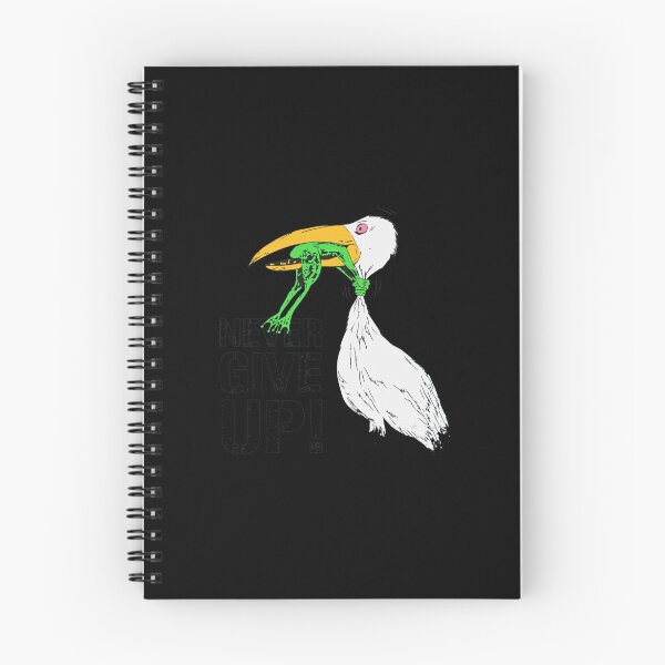 Item preview, Never Give Up Frog Bird Struggle Funny  designed and sold by SERHIPLET.