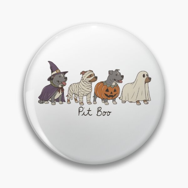Item preview, Halloween Pitbull Shirt, Spooky Pitbull Ghost Dog Shirt, Pit Boo Costume designed and sold by gidel-sales.