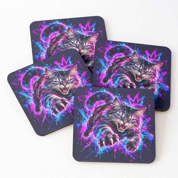 Item preview, Black Cat with Oversized Claws designed and sold by srangiem-cc.