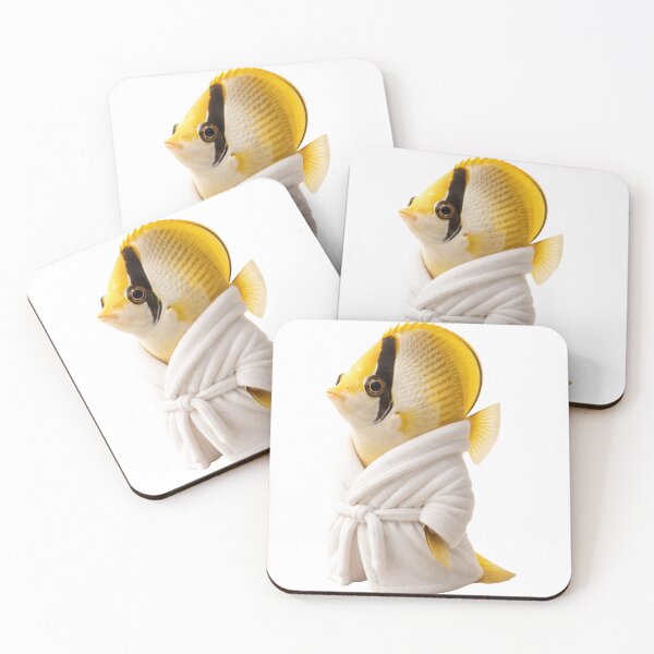 Item preview, Butterflyfish Bathrobe designed and sold by Sillytoe.