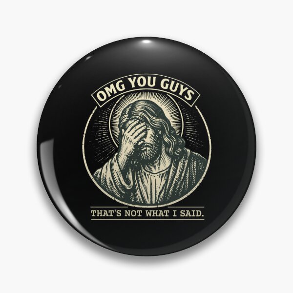 Item preview, Facepalm Jesus OMG You Guys  designed and sold by SERHIPLET.