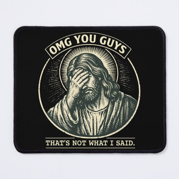 Item preview, Facepalm Jesus OMG You Guys  designed and sold by SERHIPLET.