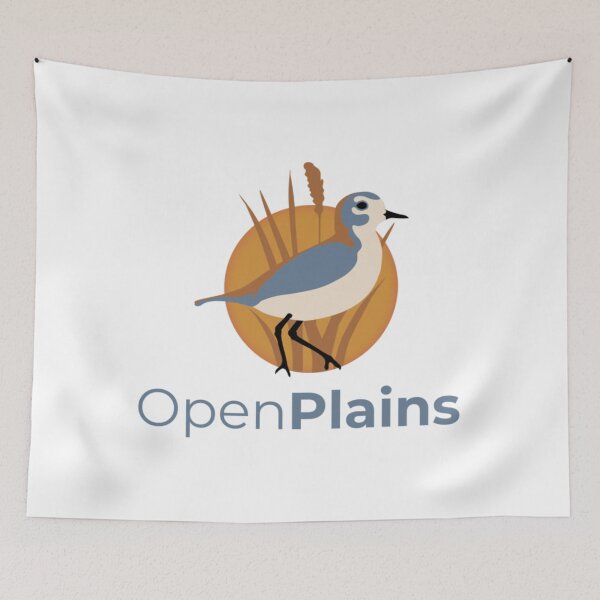 Item preview, Logotipo oficial de Open Plains designed and sold by DiannaJaneWard8.