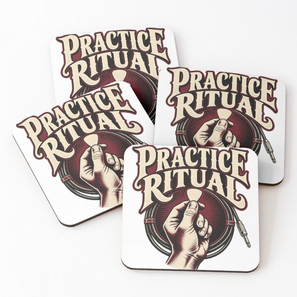 Item preview,  Practice Ritual Guitarist Slogan designed and sold by S06PMarketing.