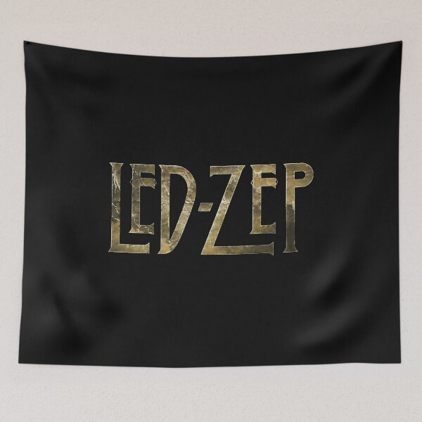 Item preview, Led Zeppelin Distressed Metallic Logo designed and sold by Jodywalters12.