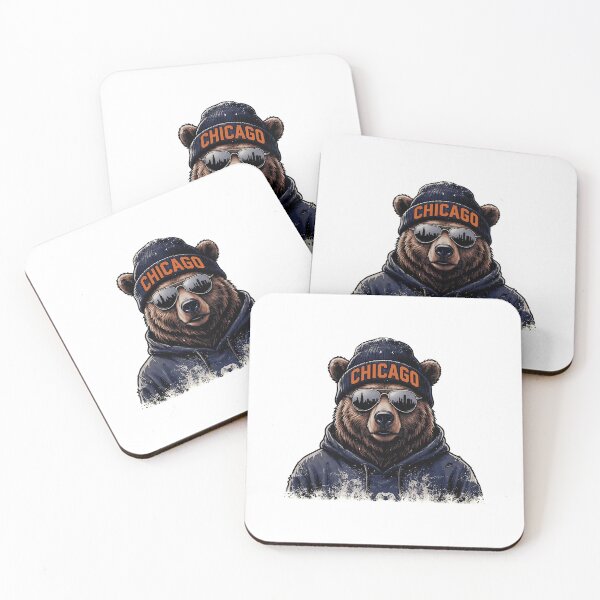 Item preview, Cool Bear Chicago Streetwear Graphic Tee designed and sold by NaviSilvas2001.