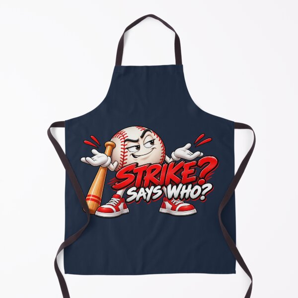Item preview, Strike? Says Who? – Funny Sarcastic Baseball designed and sold by HO•Designs.